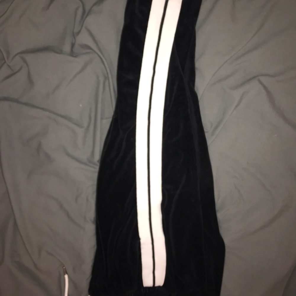 Boohoo MAN Velour Track Pants